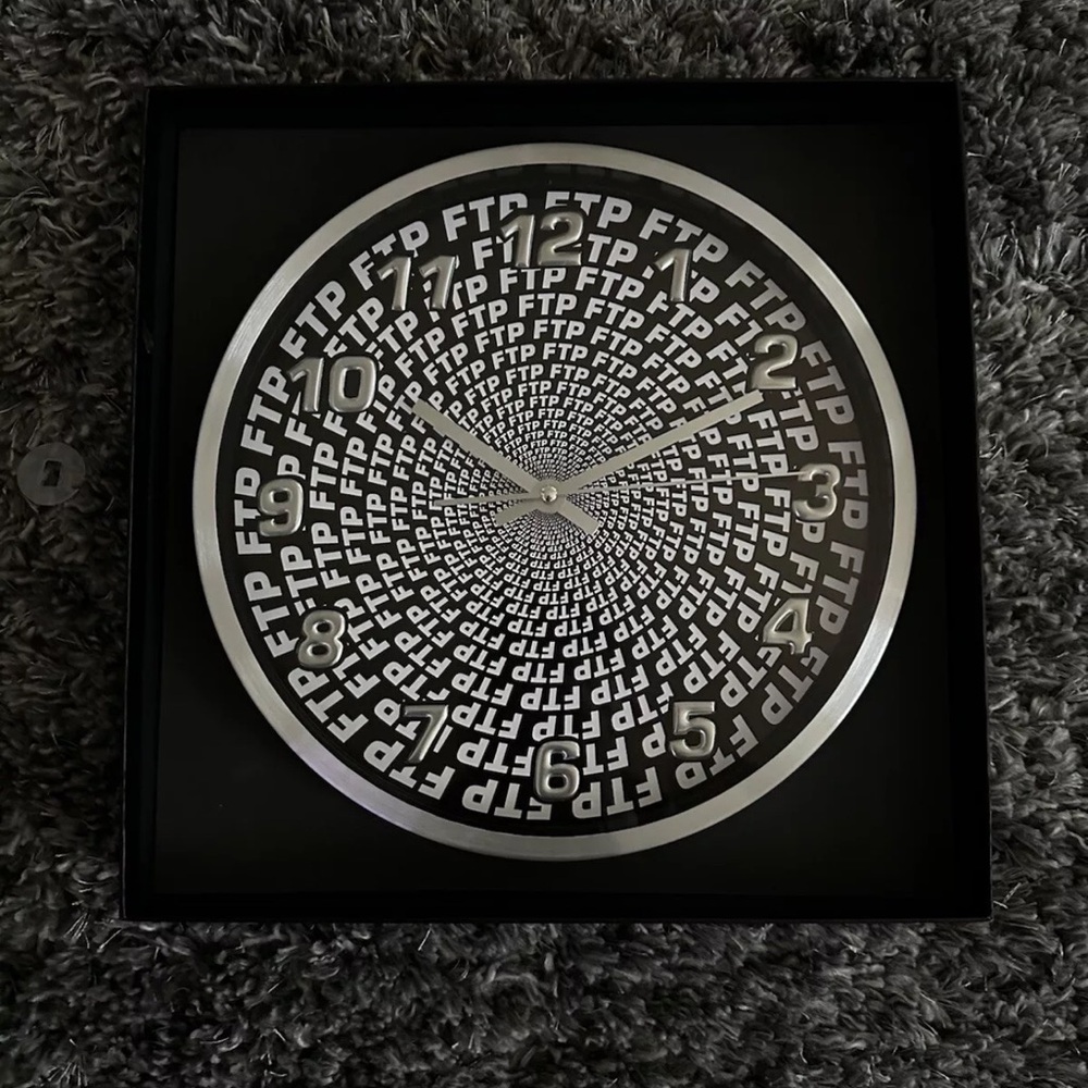 FTP Spiral Wall Clock FuckThePopulation